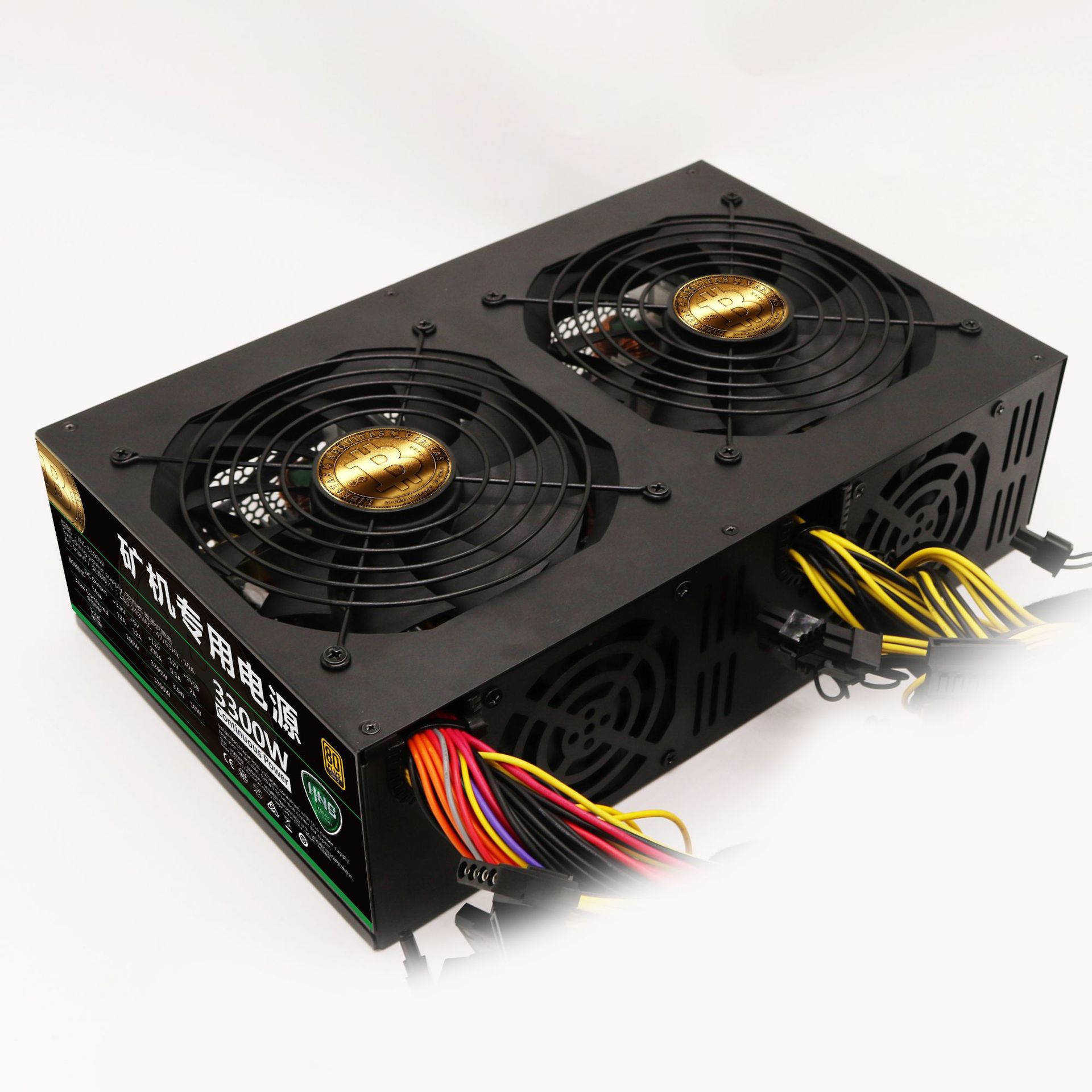 Manufacture 3300W 80plus bitcoin miner PC ATX power supply